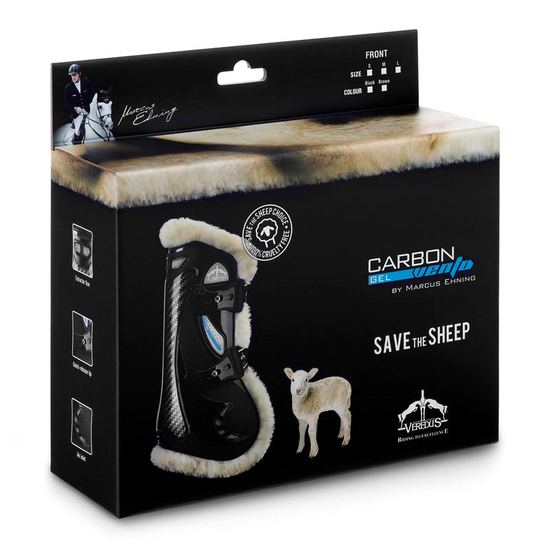 PARATENDINI CARBON GEL VENTO SAVE THE SHEEP - Selleria Gianoli Snc
