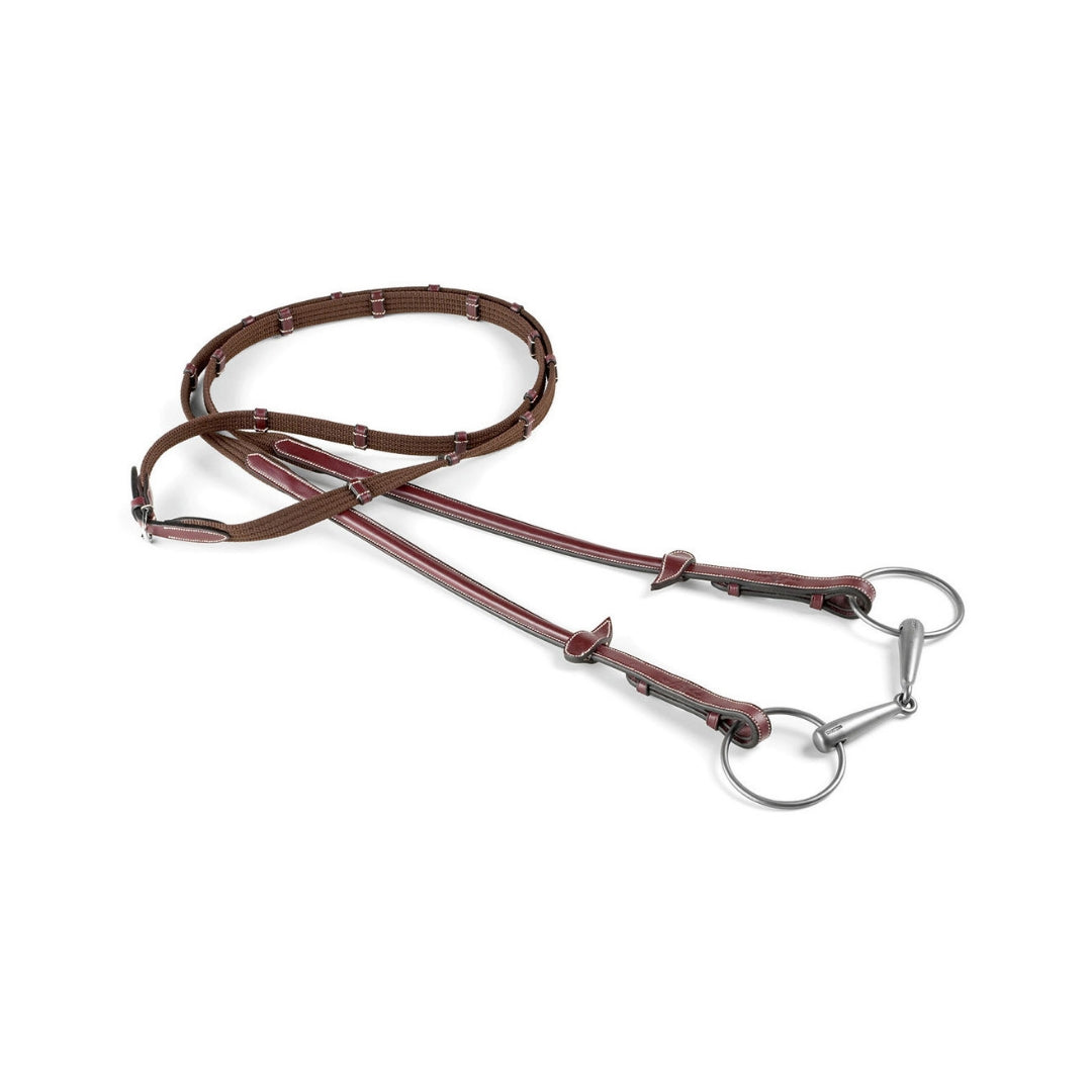 EQUIPE COTTON REINS WITH NON-SLIP RE19