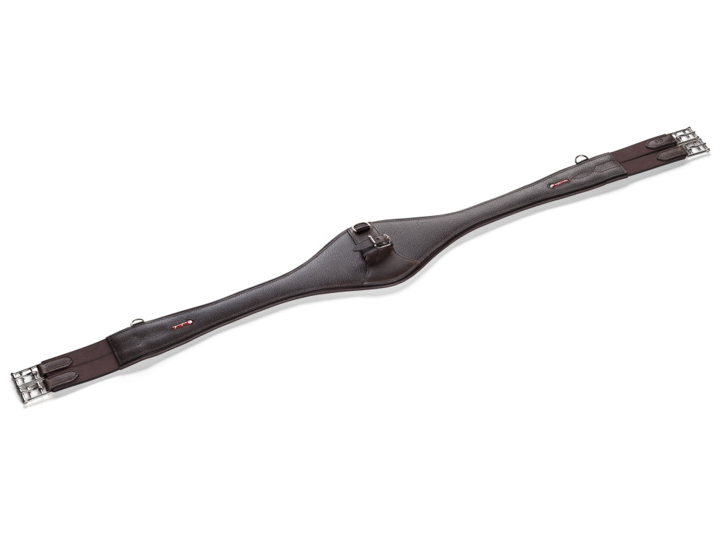 SOTTOPANCIA CARAMELLA EQUIPE IN CUOIO "CINGHIALATO"