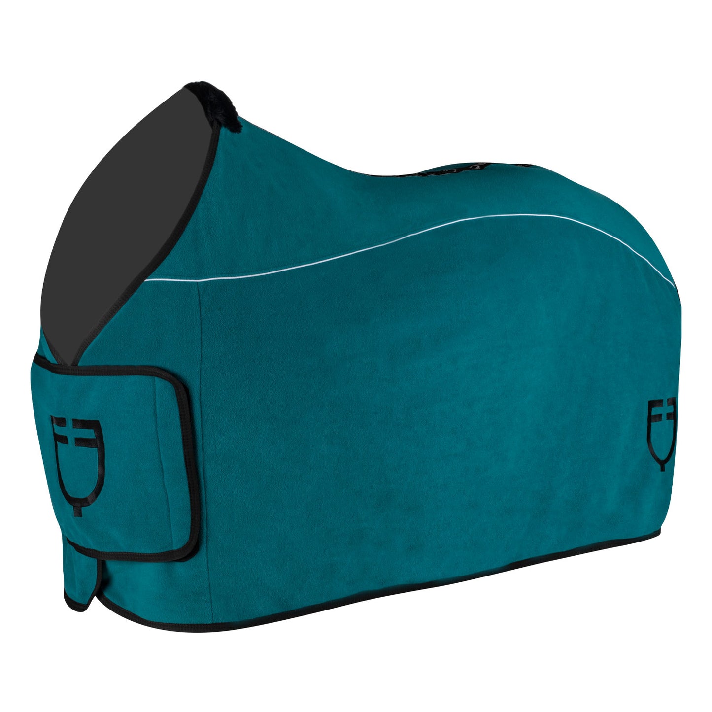COPERTA EQUESTRO IN PILE PETROLIO - Selleria gianoli