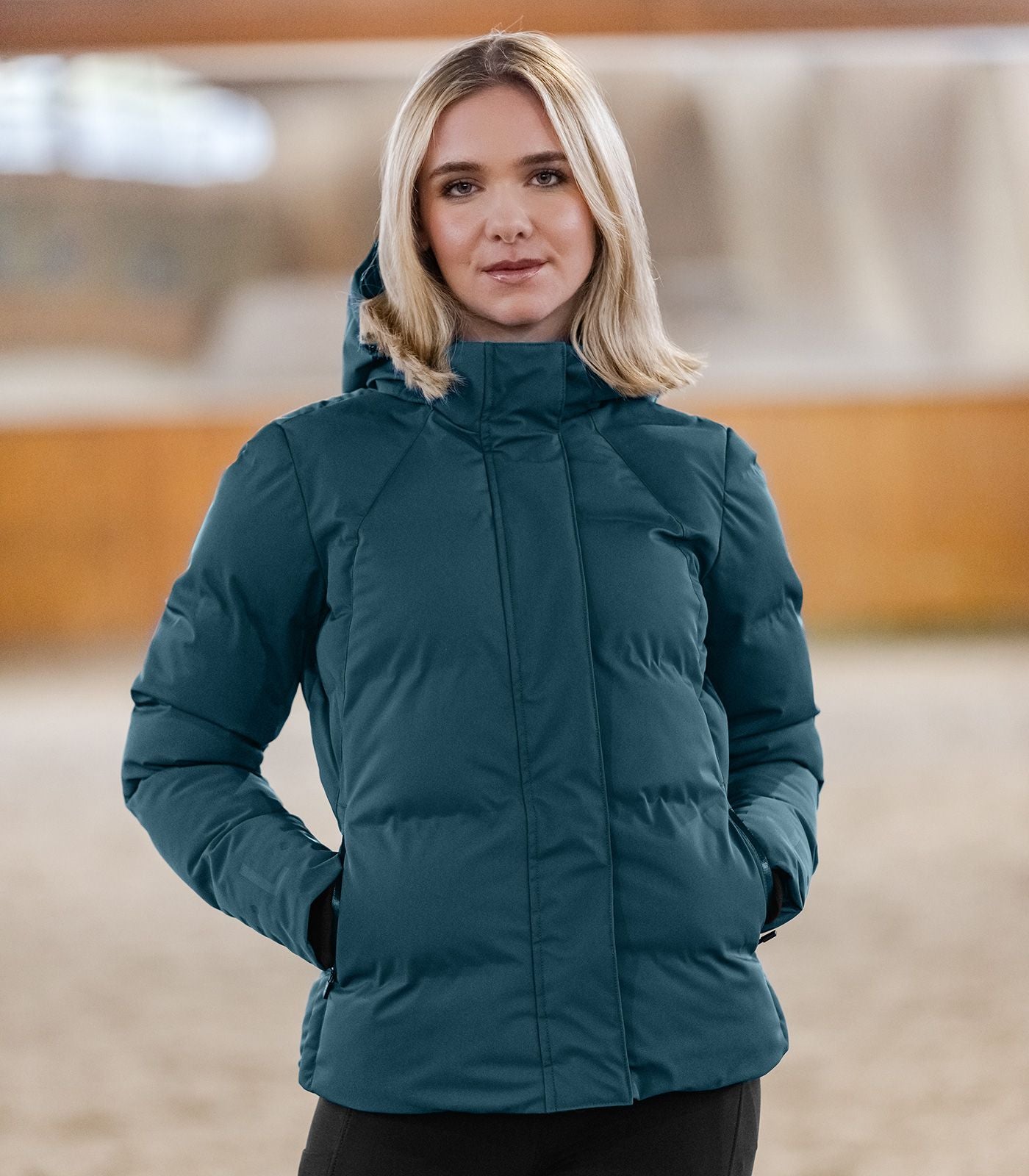 GIUBBOTTO INVERNALE E.L.T. DA EQUITAZIONE DONNA