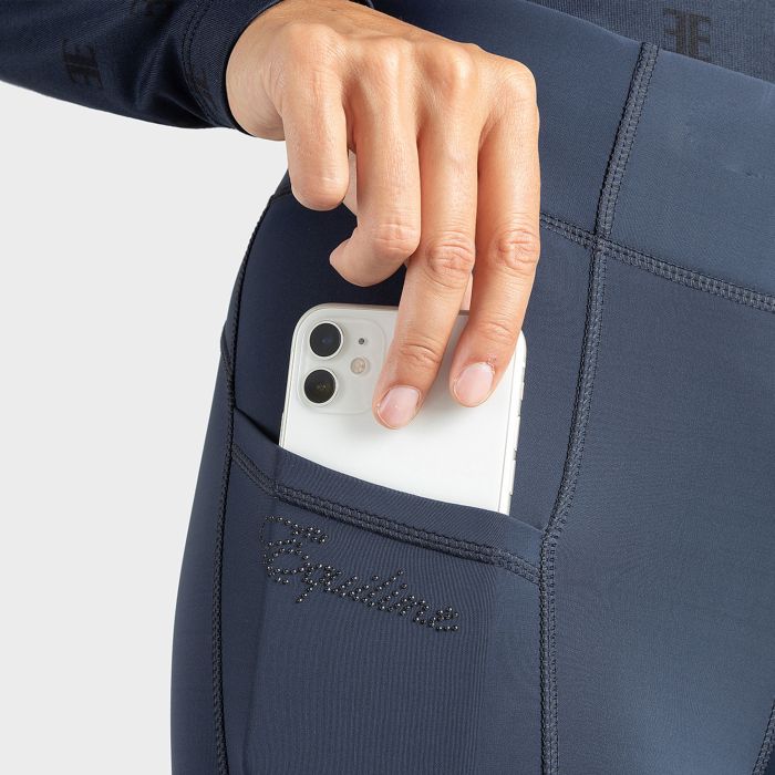 LEGGINGS DONNA EQUILINE EDANAECK GRIP GINOCCHIO - Selleria Gianoli Snc