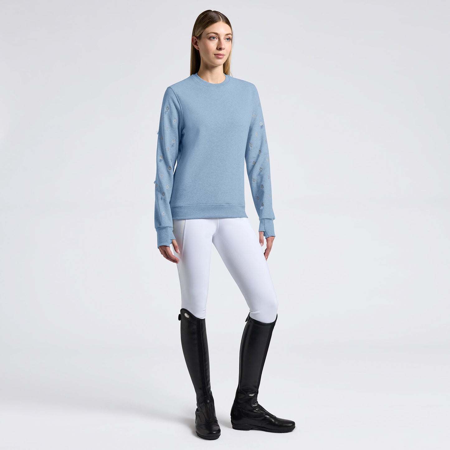 FELPA CAVALLERIA TOSCANA DONNA