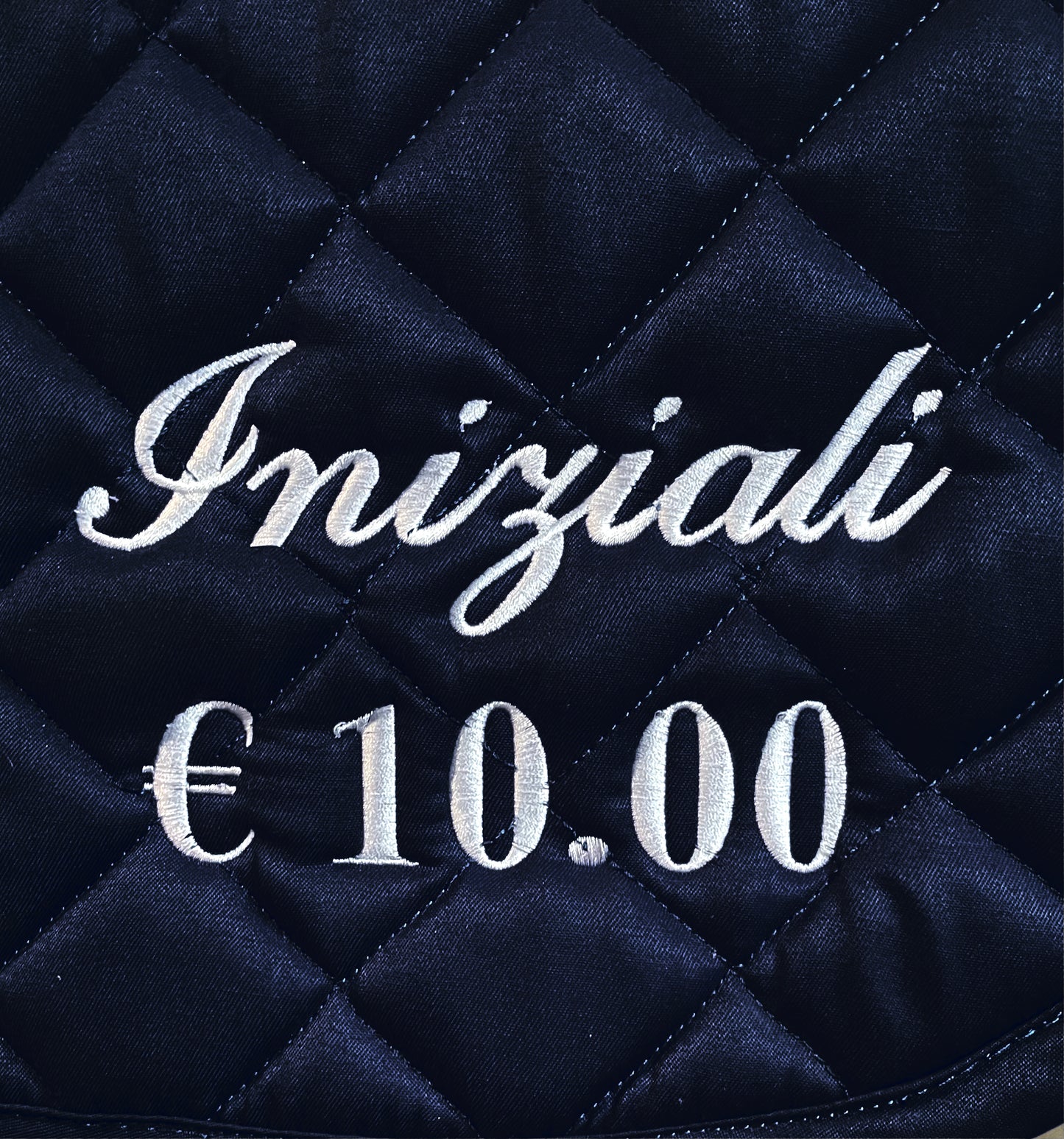 SOTTOSELLA SALTO E CUFFIETTA  EQUESTRO X FISE BLU