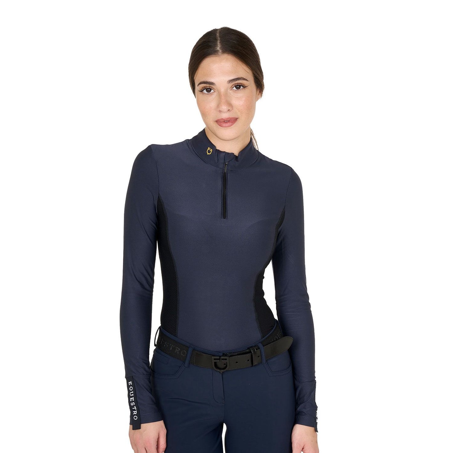 POLO TECNICA DONNA EQUESTRO DA ALLENAMENTO MANICA LUNGA