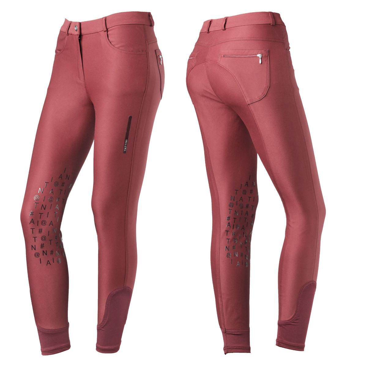 PANTALONE DONNA TATTINI AMARANTO BORDEUX - Selleria Gianoli Snc