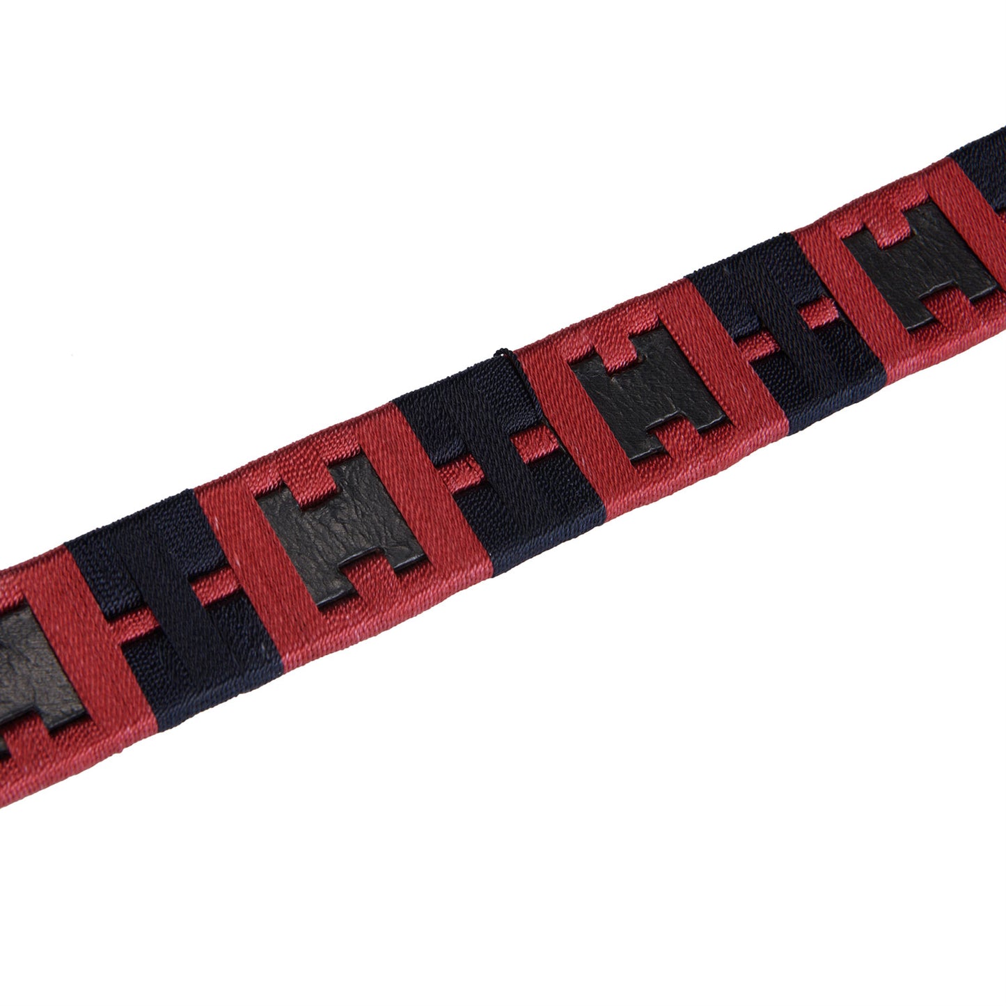 CINTURA CUOIO CON MOTIVO GEOMETRICO EQUESTRO