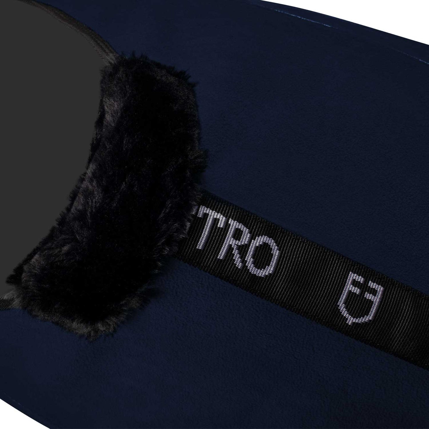 COPERTA EQUESTRO IN PILE BLU