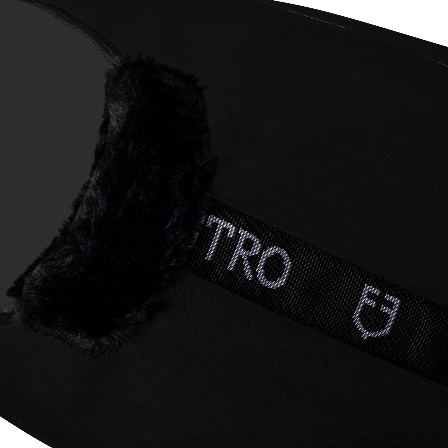 COPERTA EQUESTRO IN PILE NERO