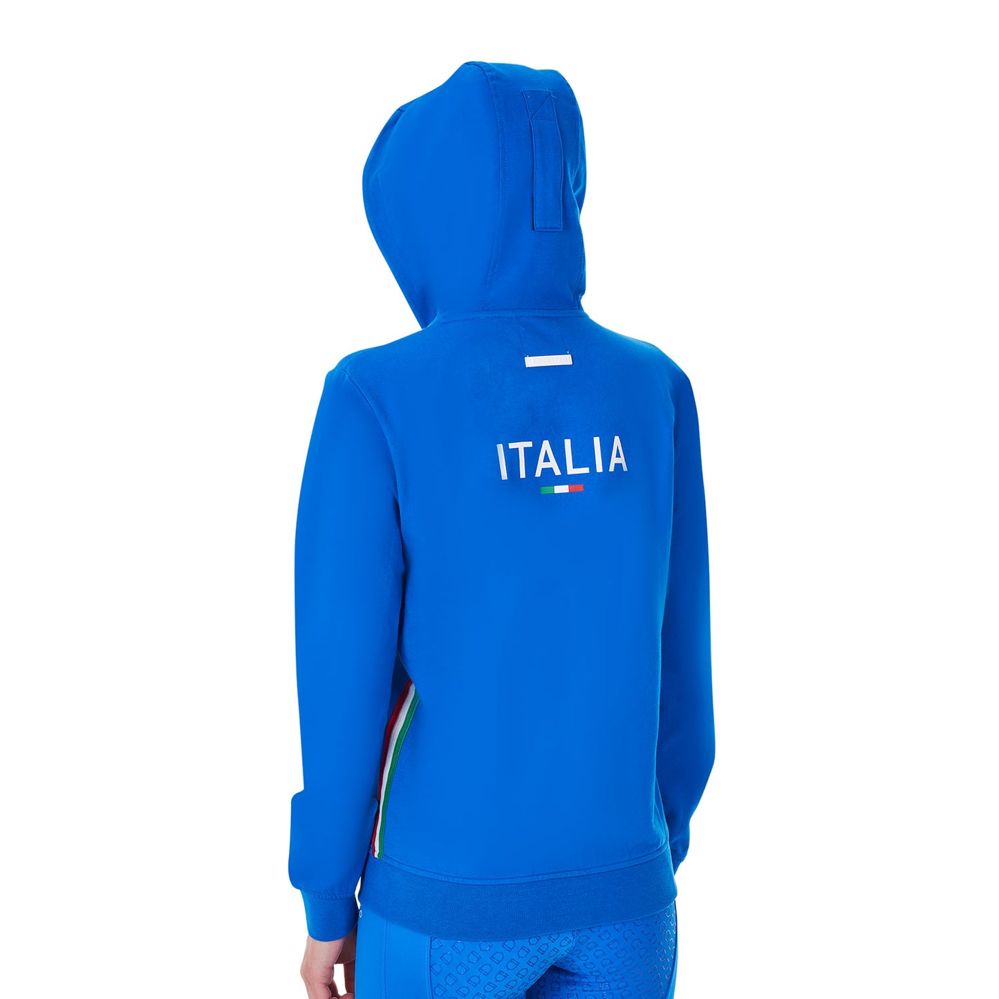FELPA DONNA EQUESTRO X FISE AZZURRA