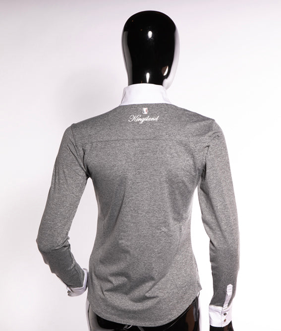 KINGSLAND CAMICIA GREY MELANGE DONNA - Selleria Gianoli Snc