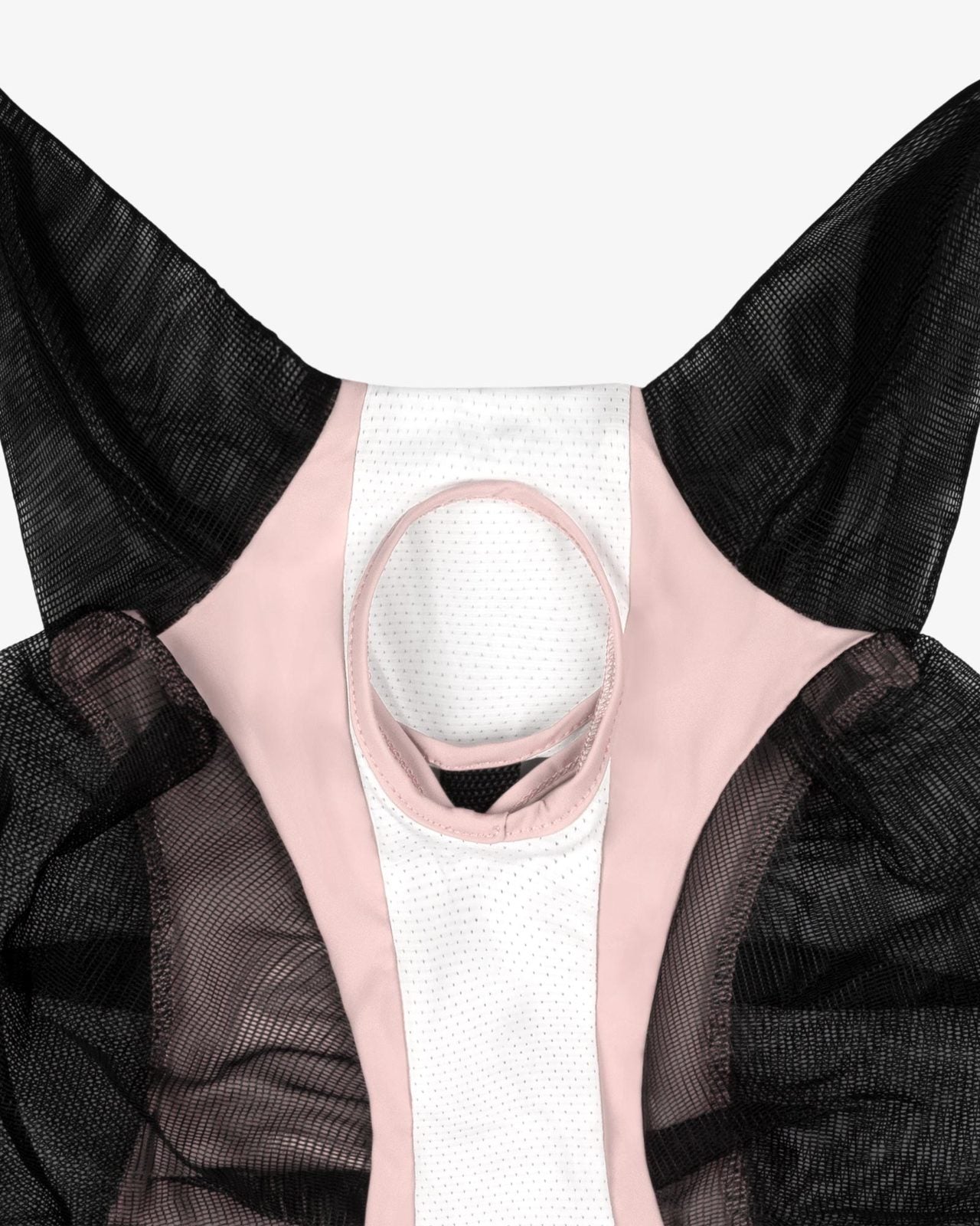 MASCHERA ANTIMOSCHE EQUESTRO  IN LYCRA BICOLORE