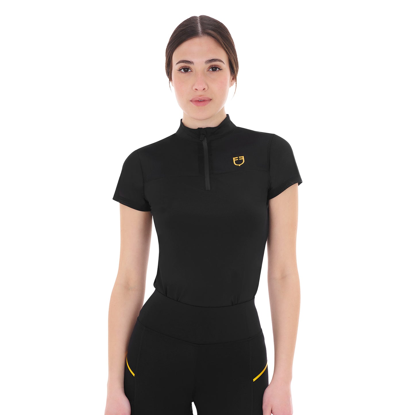 POLO TECNICA EQUESTRO IN MESH DA DONNA