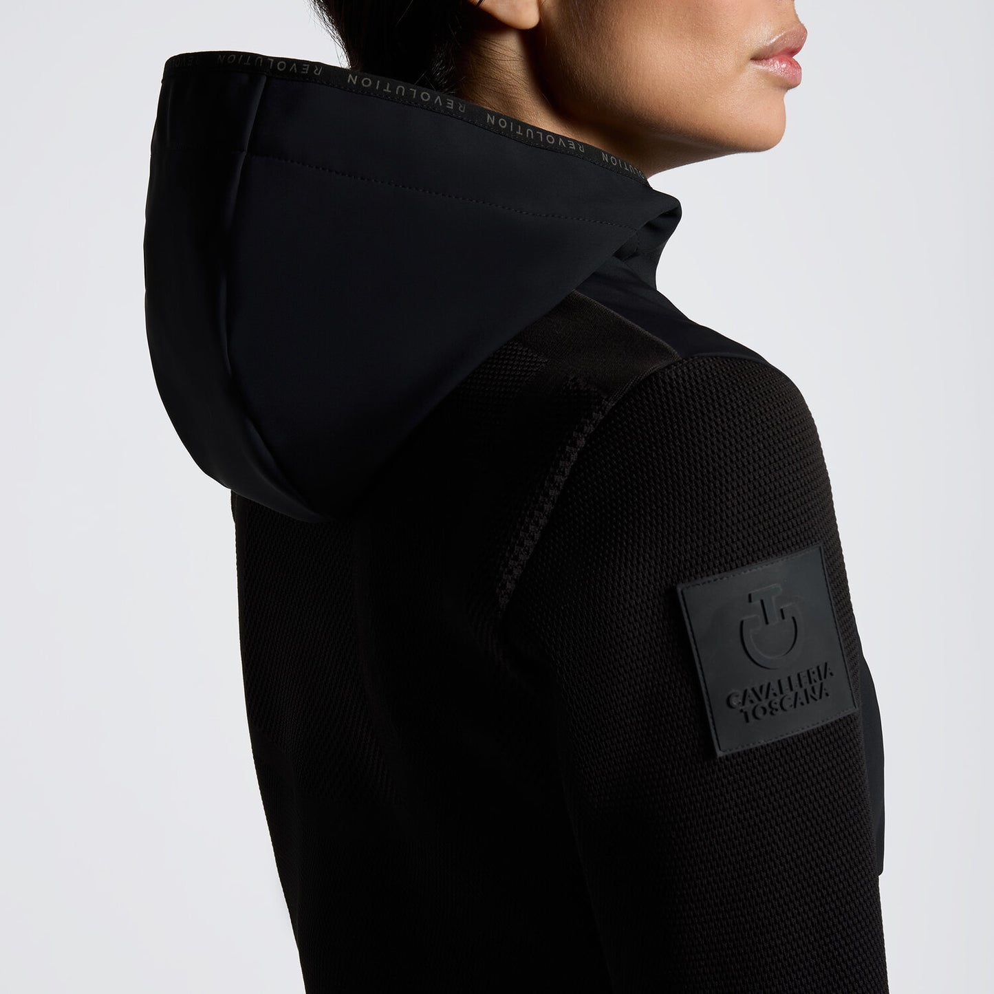 SOFTSHELL DONNA CAVALLERIA TOSCANA NERO