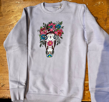 FELPA CAVALLO E FIORI - Selleria gianoli