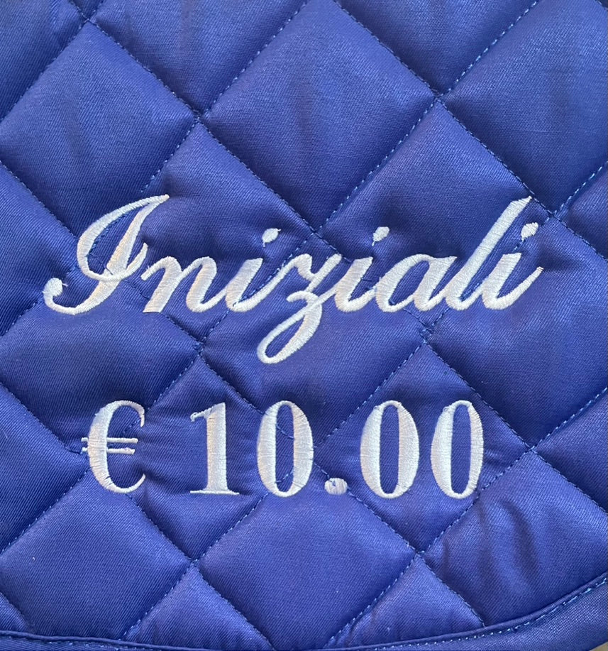 SOTTOSELLA SALTO E CUFFIETTA  EQUESTRO X FISE AZZURRO