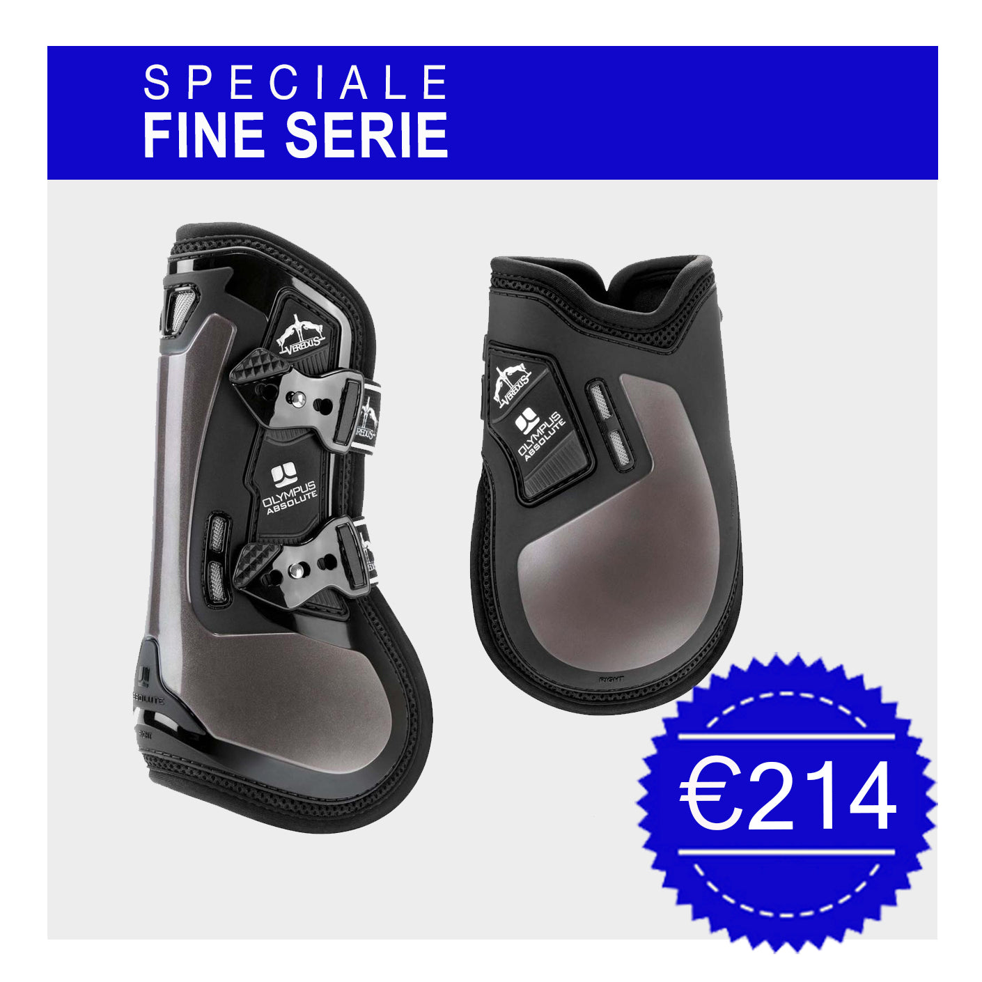 VEREDUS OLYMPUS ABSOLUTE PARATENDINI E PARANOCCA