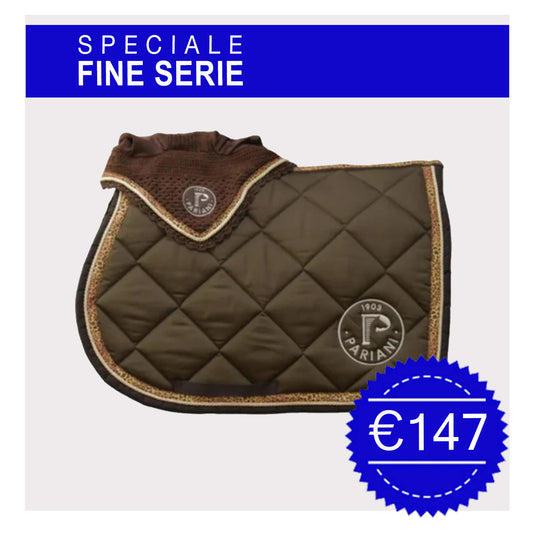 SOTTOSELLA E CUFFIETTA ANIMALIER PARIANI