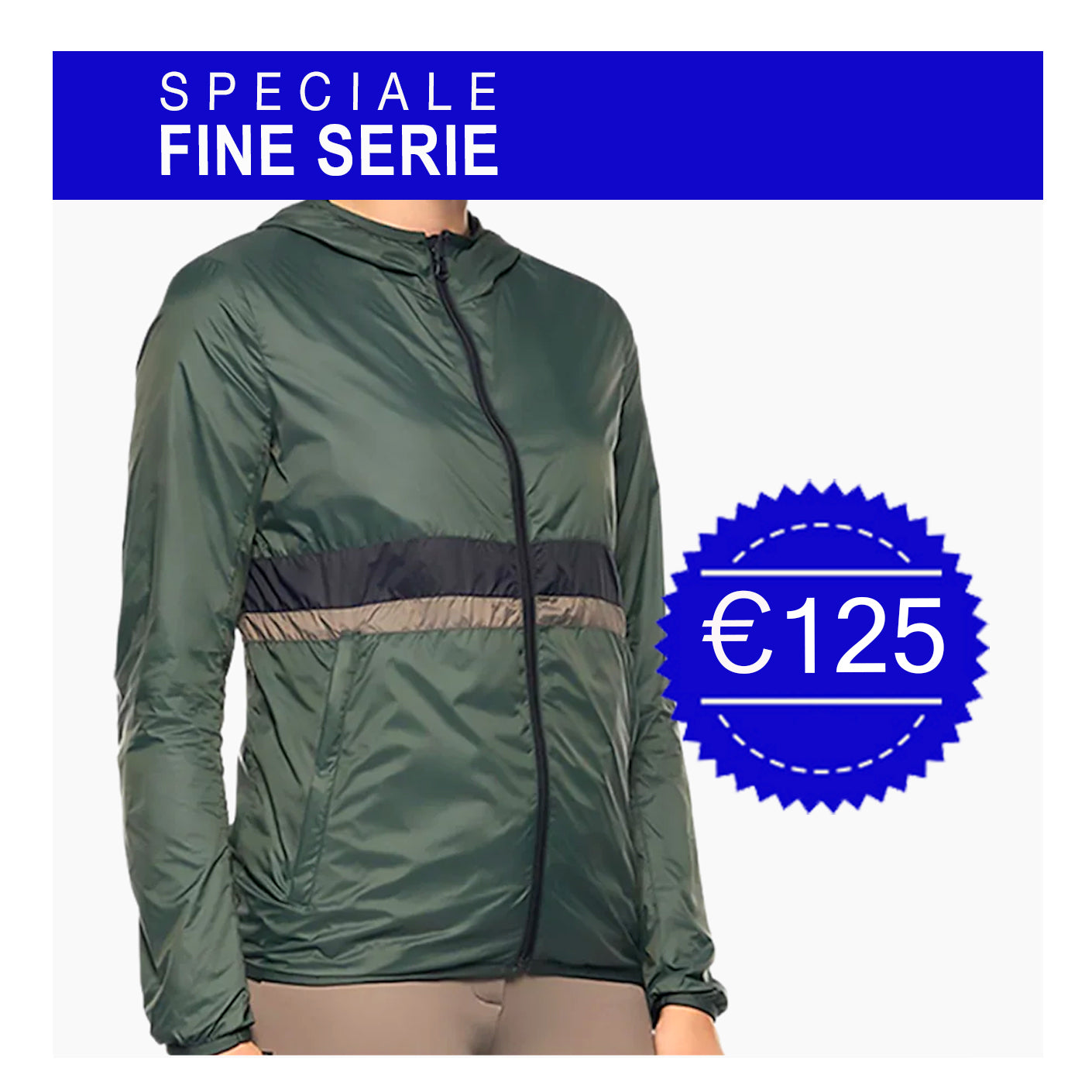 IMPERMEABILE ANTIVENTO DOUBLE FACE CAVALLERIA TOSCANA