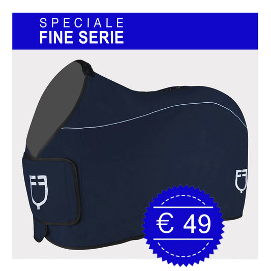 EQUESTRO BLUE FLEECE BLANKET
