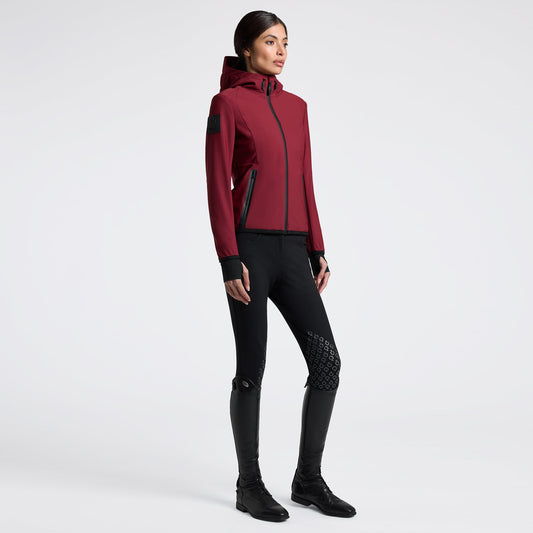 SOFTSHELL TERMICO DA DONNA CAVALLERIA TOSCANA CON CAPPUCCIO