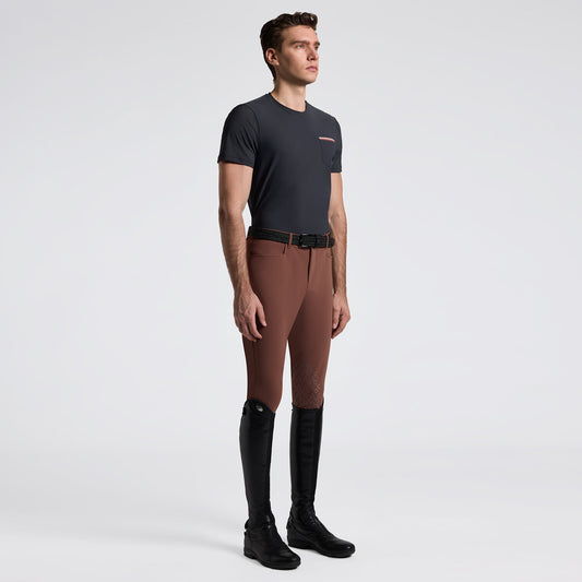 T-SHIRT DA UOMO CON MANICHE PERFORATE  CAVALLERIA TOSCANA