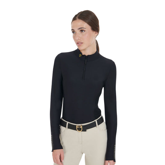 POLO TECNICA DONNA EQUESTRO DA ALLENAMENTO MANICA LUNGA