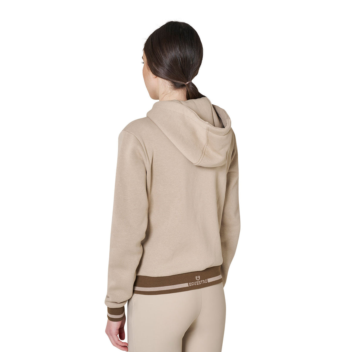 FELPA DONNA EQUESTRO BEIGE