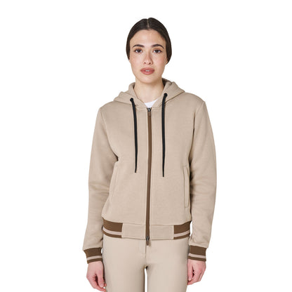 FELPA DONNA EQUESTRO BEIGE