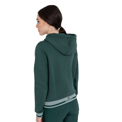 FELPA DONNA EQUESTRO VERDE