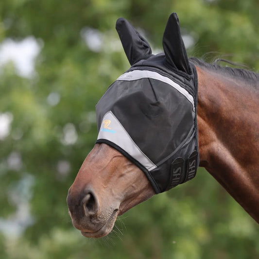MASCHERA ANTIMOSCHE SHIRES NERA - Selleria Gianoli Snc