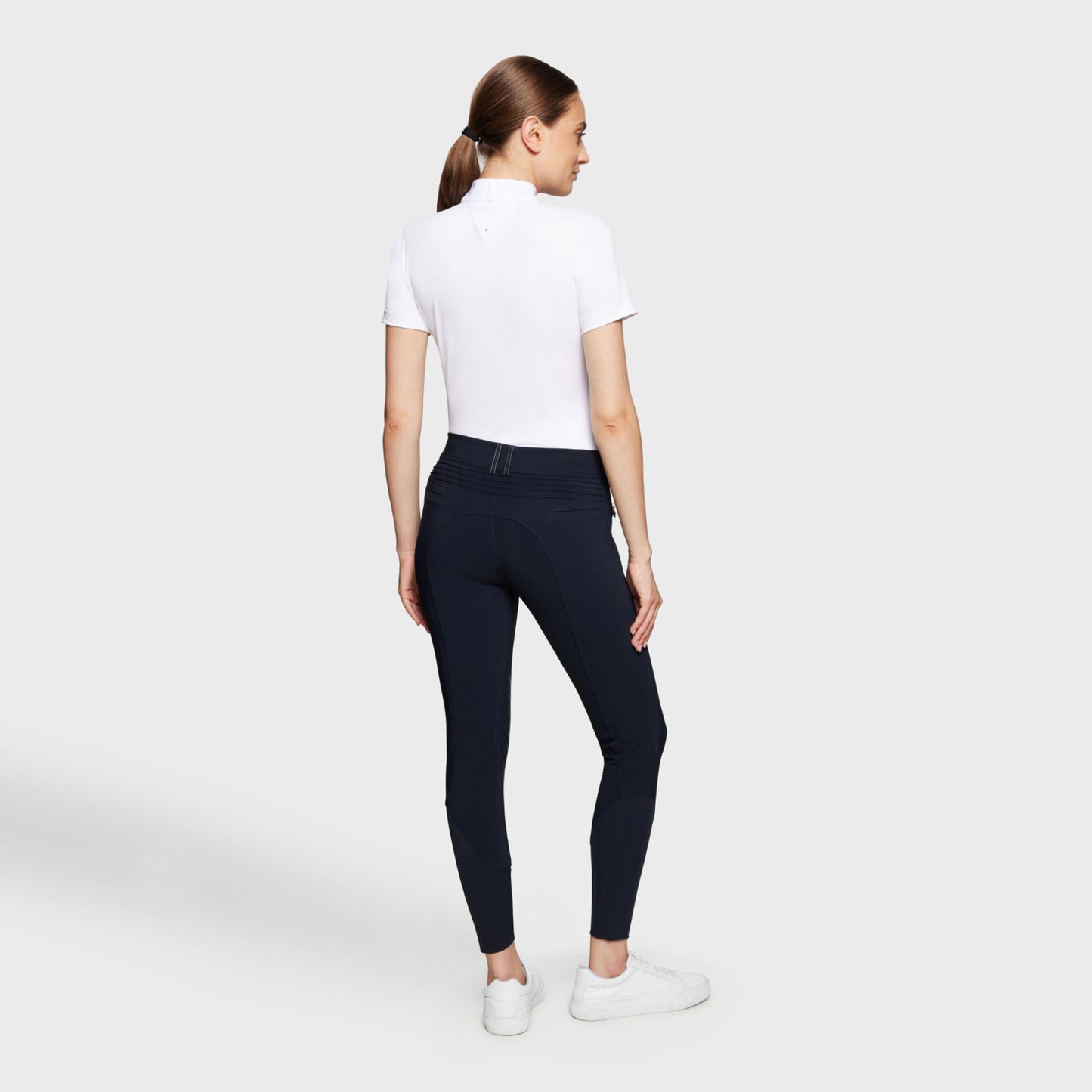 PANTALONE SAMSHIELD DONNA CHLOE BLU