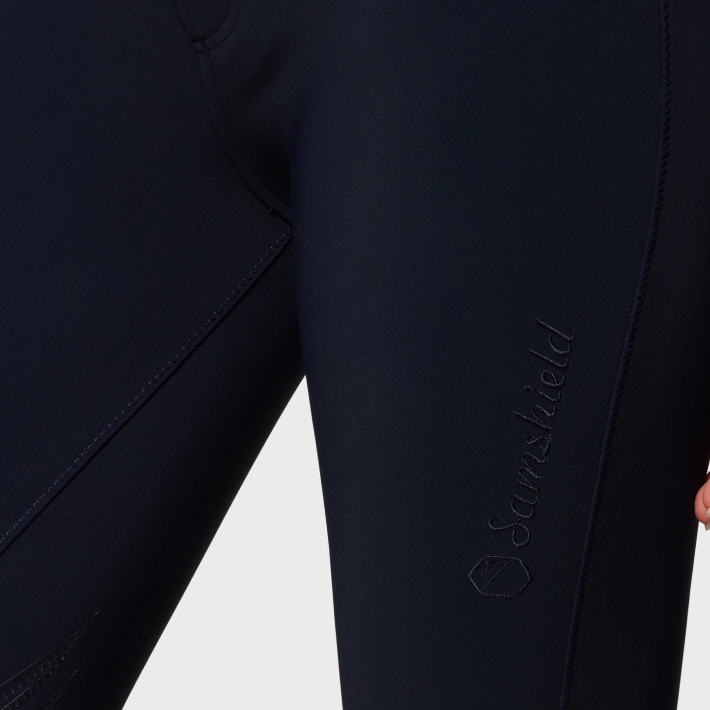 PANTALONE SAMSHIELD DONNA CHLOE BLU