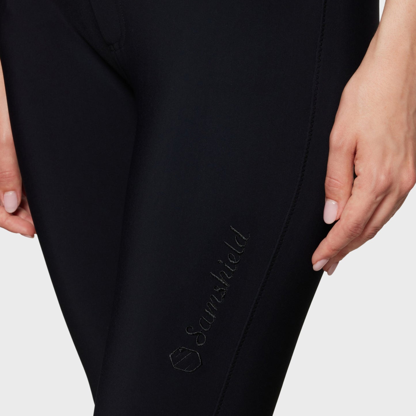 PANTALONE SAMSHIELD DONNA CHLOE NERO