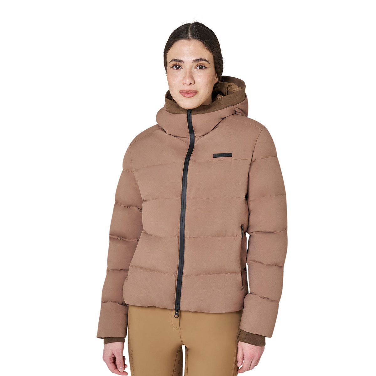 GIUBBOTTO DONNA CON CAPPUCCIO EQUESTRO