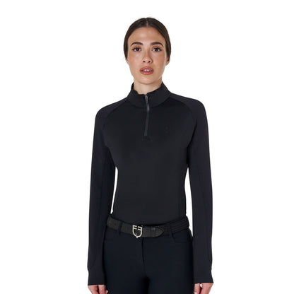 MAGLIA TERMICA DA ALLENAMENTO DONNA NERA