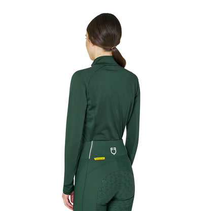 MAGLIA TERMICA DA ALLENAMENTO DONNA VERDE