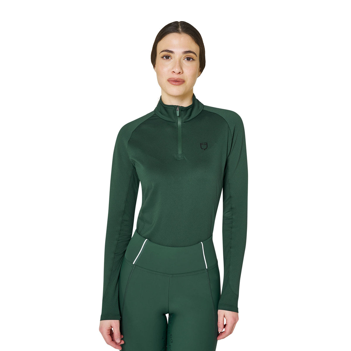 MAGLIA TERMICA DA ALLENAMENTO DONNA VERDE