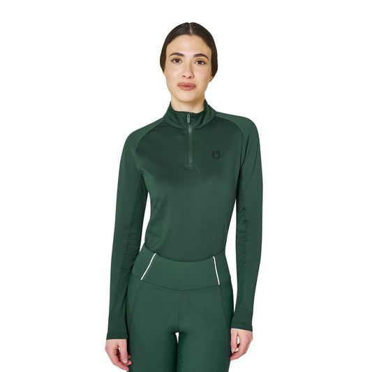 MAGLIA TERMICA DA ALLENAMENTO DONNA VERDE - Selleria Gianoli Snc